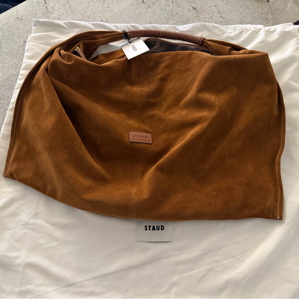 Staud Suede Ronnie Bag